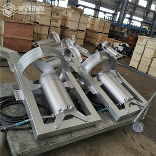 QWH搅拌型污泥回流泵 QJB-W11/12潜水混合液回流穿墙泵 反硝化池