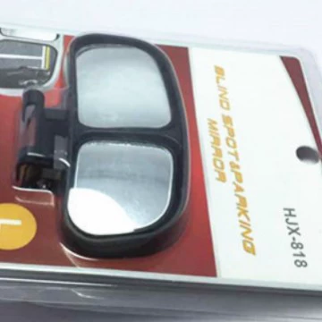 Lens, auxiliary retroreflective rear view mirror for car