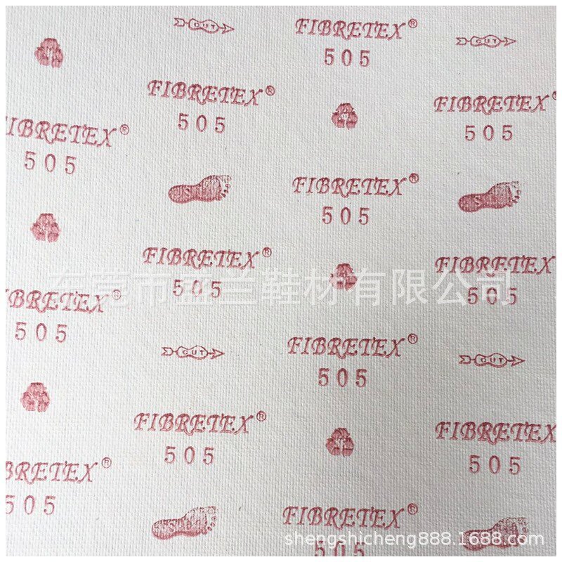厂家供应防水鞋材中底板鞋用板材白色高硬度FIBRETEX505英文纸板