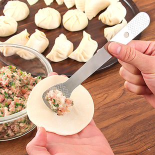 Stuffing spoon for making dumplings 304 stainless steel buns kitchen stuffing shovel wonton tools wonton dumplings small spoon