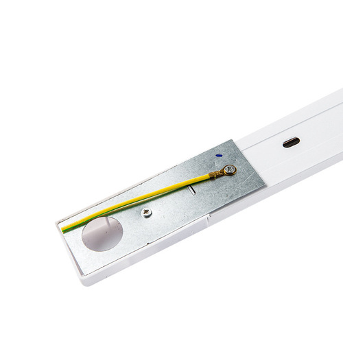 Source factory track bar second line LED track light three line track white and black model straight connector 90 degree angle connector