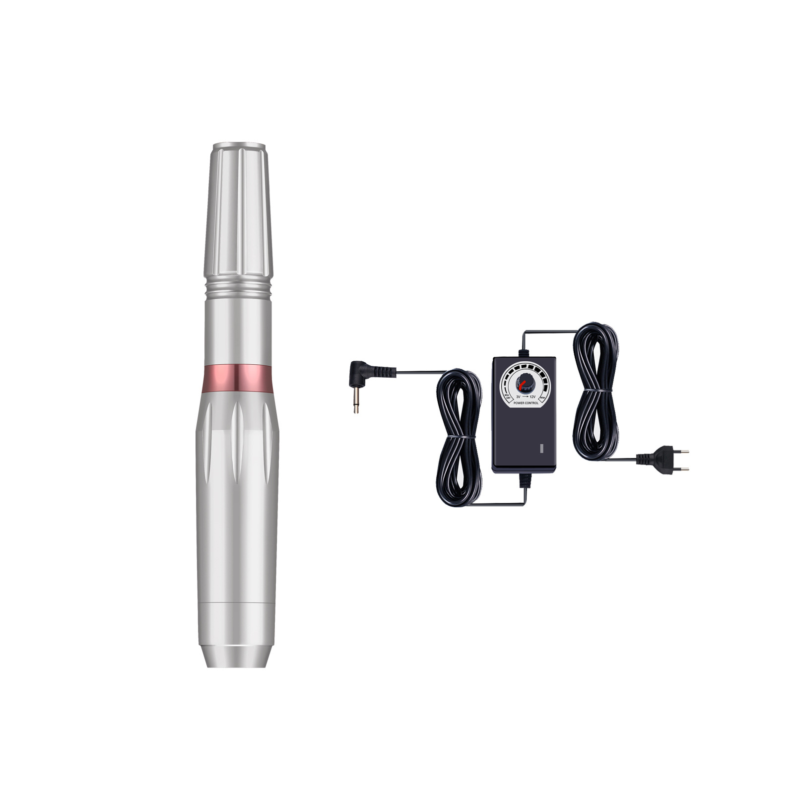 Instrumento de tatuaje Juego de tatuaje Máquina de tatuaje de cejas Fuente de alimentación de gran capacidad para tatuaje 10 suministros de tatuaje