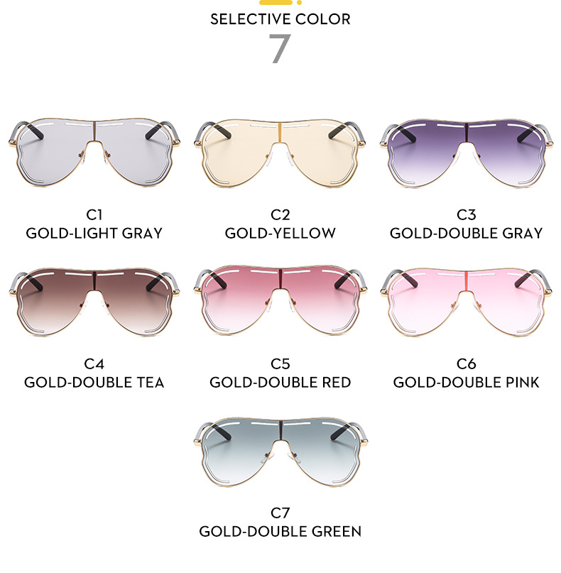 54g Weight Full Frame Glasses Structure Sunglasses Classification PC, UV400 Protection Lens Material toad glasses Glasses Style Outdoor, Travel Occasion Gradient Color Pattern All Seasons Season Unisex Gender Streetwear Style Streetwear Gradient Color PC UV400 Protection Toad Glasses Full Frame Women's Sunglasses 10