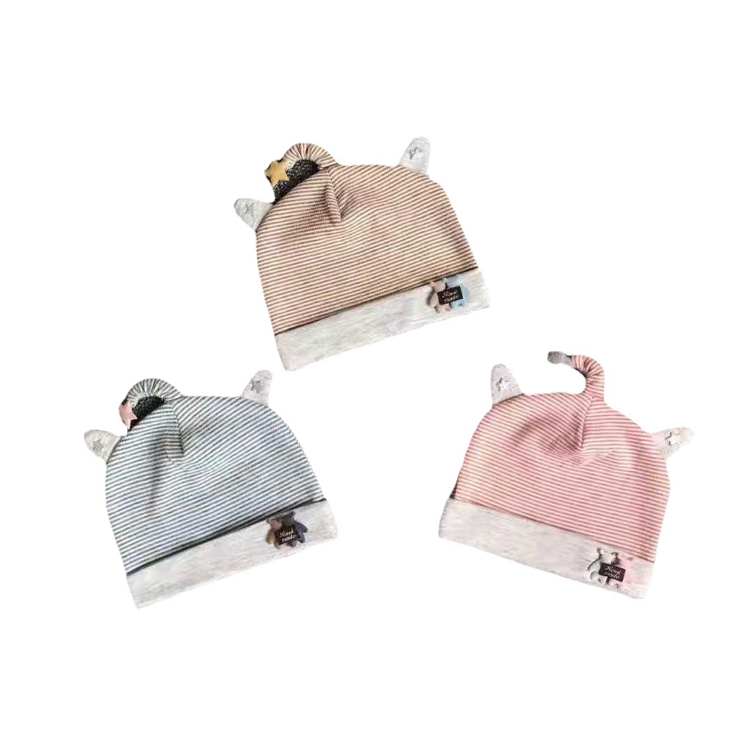 Gorro de Algodón Peinado para Bebé de 0-1 Año, Transpirable y Cómodo image 6