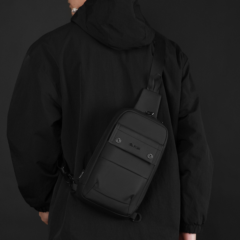 WEPOWER nuevo tipo de bolso portátil para hombres, bolso de hombro al aire libre, bolso de pecho de transporte deportivo simple.