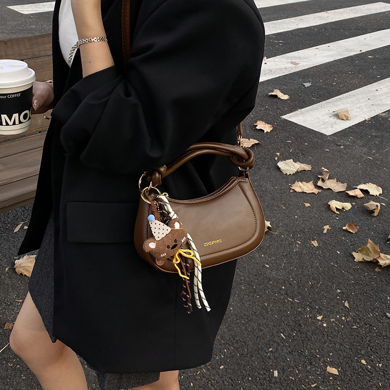高质感时尚手提包百搭小方包女2025秋冬新款韩版斜挎包洋气单肩包|undefined