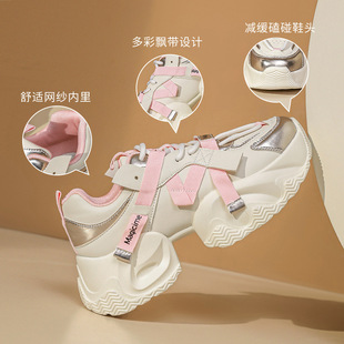 �W�Ū{���ϵ�ЬŮ��2024�¿��ļ���ɫС����ײ���\��Ь�p�����eЬ