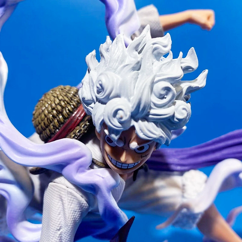 Фигура (One Piece) Сурай Ника Лаффи 001 — пятиуровневый коллекционный, поза приседания, красно-белые брюки