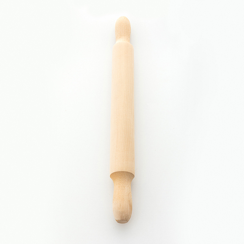 Wooden rolling pin pressing pin medium wooden noodle stick household kitchen gadget