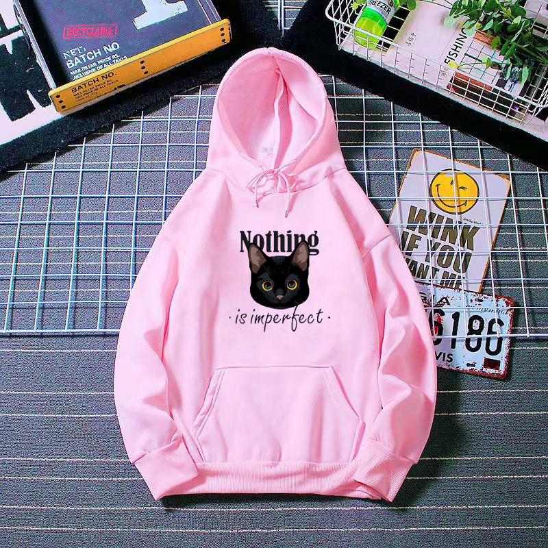 Cross-border plus size hooded hoodie women's 2024 autumn and winter new casual all-match fleece-lined pullover hoodie top clothes
