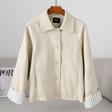 少量服饰海宁小个子皮衣外套2025秋冬季新品时女装PU皮夹克上衣