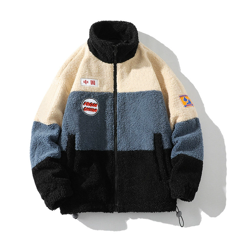 Jacket for beloved for elementary school students, 2022 collection, oversize, with embroidery, increased thickness