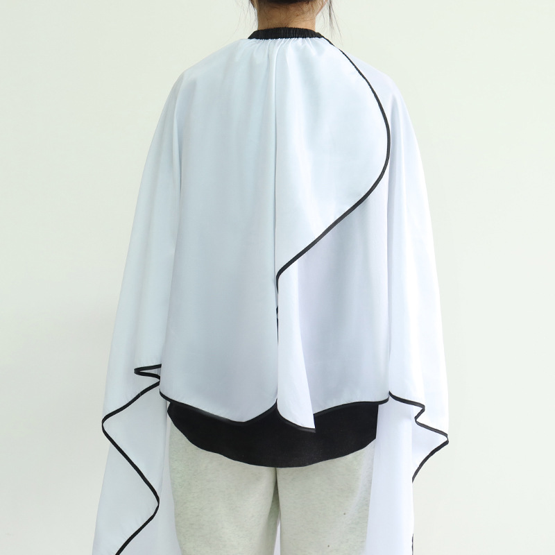 Amazon Hair Salon Family Perspective Tela para ampliar Peluquería Tela para peluquería Estilista Corte de cabello Cepillo de tinte Delantal