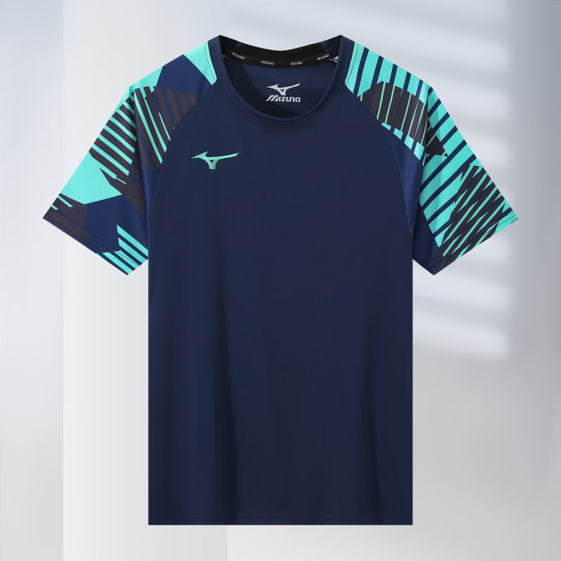 2025夏季新款男女装网球服运动短袖羽毛球服训练服乒乓球服透气吸|undefined