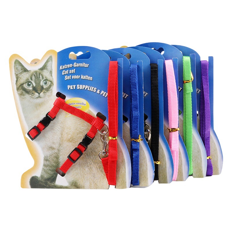 Cat Leash, Pet Harness, Cat Chain, Cat Traction Belt, Cat Traction Rope