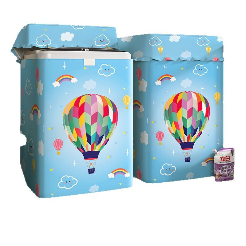 cubierta protectora impermeable especial a prueba de agua y protector solar a prueba de polvo para cubrir la lavadora de ruedas ondulantes