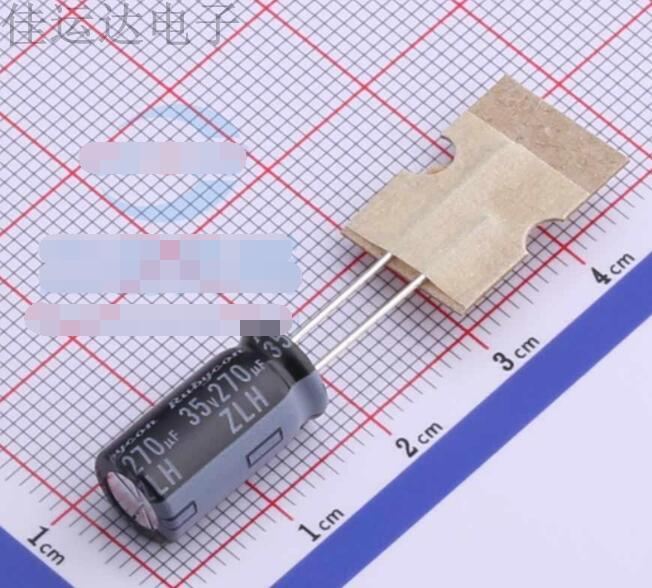35ZLH270MEFCT78X16 规格 270uF 35V 引线型铝电解电容 原装供应