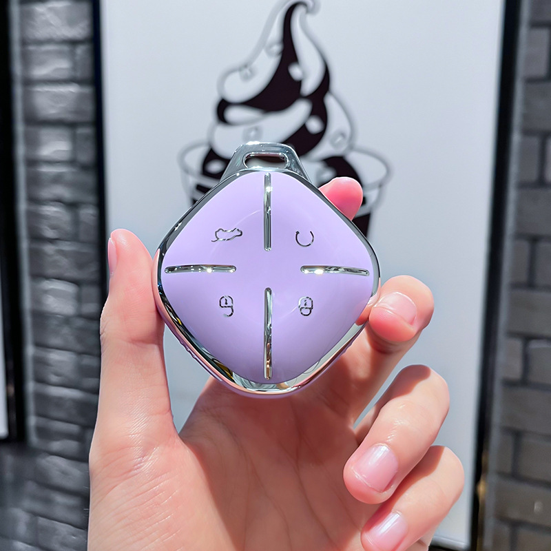 체리 모델 J-스마트 4버튼 [싱글 쉘 퍼플]