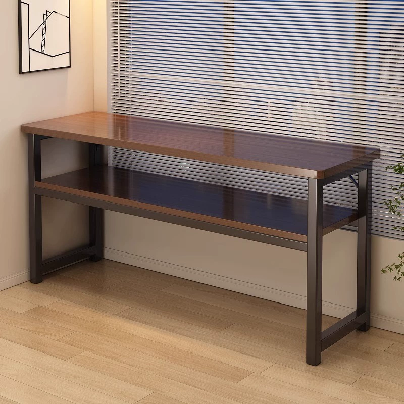 Длинный стол для аренды, стол для дома, учебы, студенческого общежития, прямоугольный, простой, двойной, письменный стол для спальни, рабочий стол.