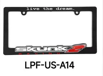 Amazon Best Selling Graffiti License Plate License plate holder/license plate holder - skunk2