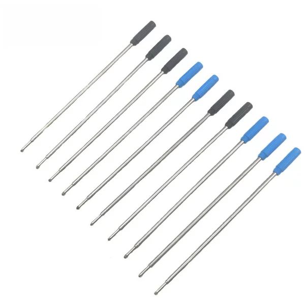 Manufacturer's Ready Supply of High-Quality Pen Refills, Metal Pen Refills, Student Stationery Ballpoint Pen Refills, 116mm Replacement Oil, High-Quality Pen Refills