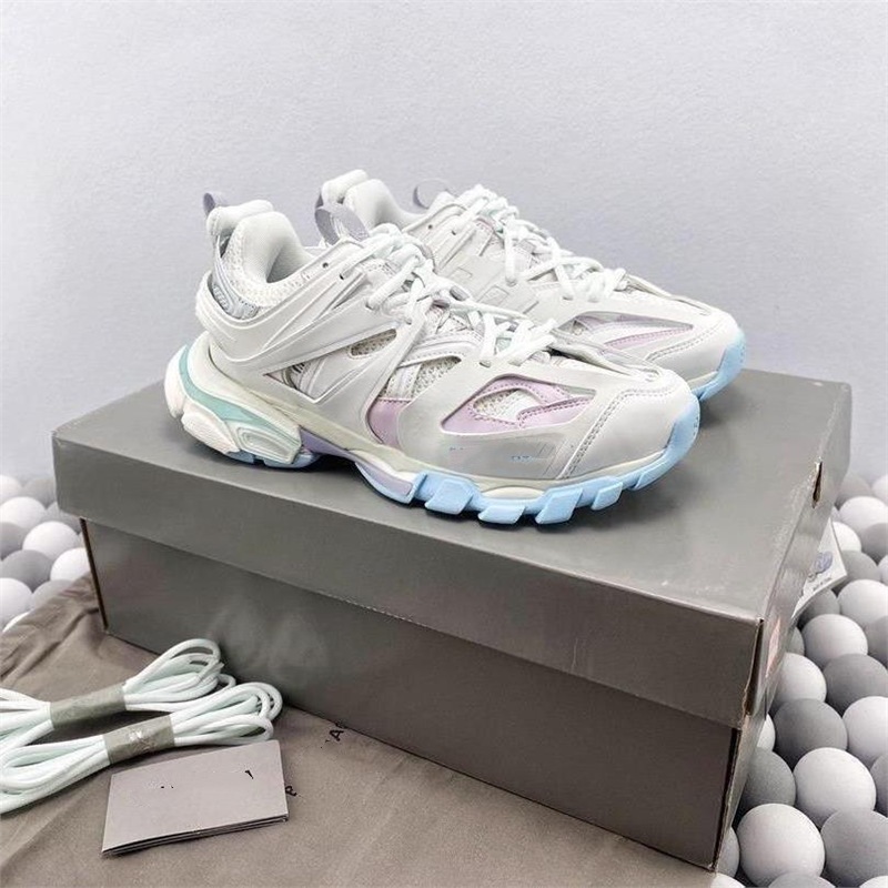 跨境外贸高品质Track3厚底增高防滑舒适耐磨男女同款情侣老爹鞋子|undefined