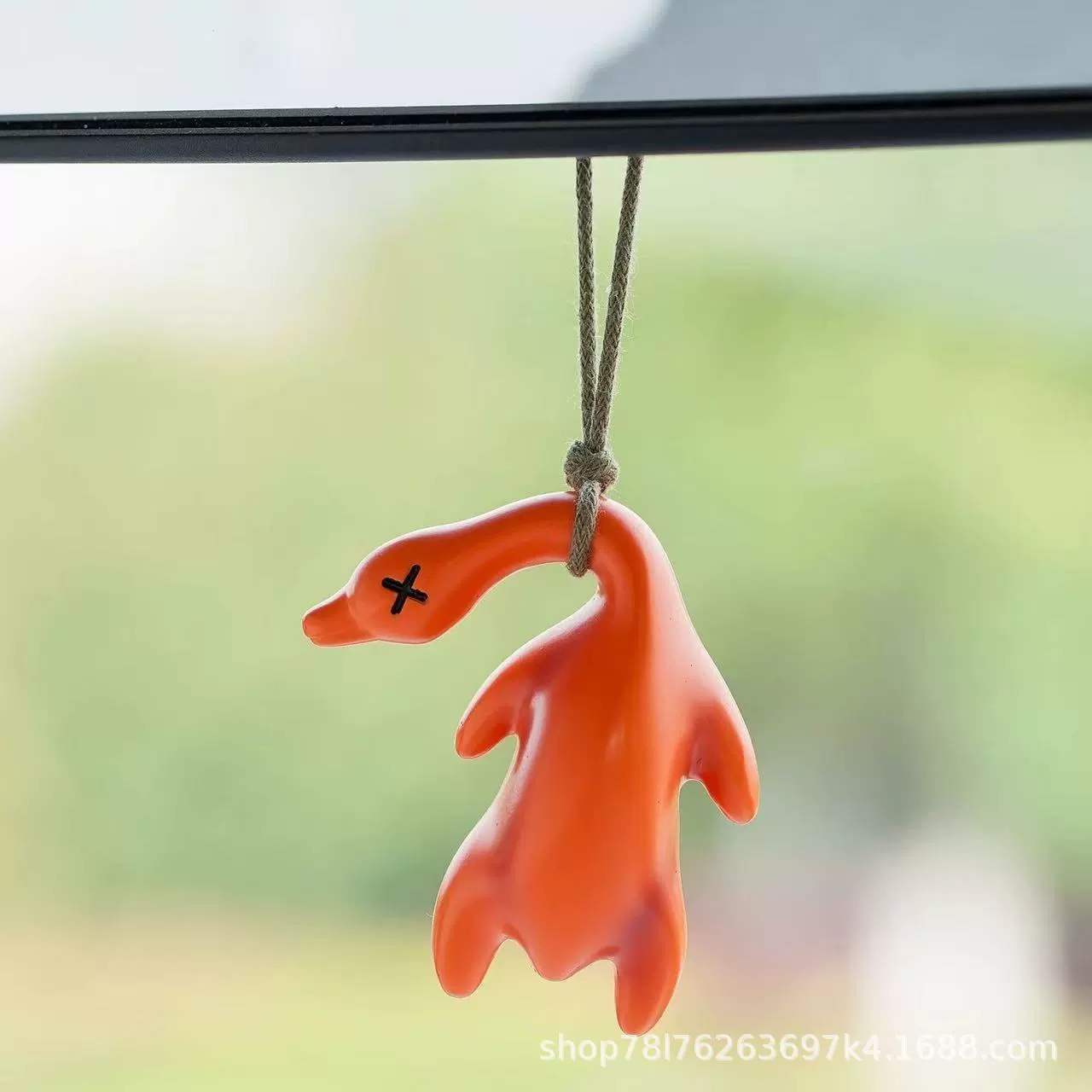 П pendant из жареной курицы, меняющий цвет, автомобильный креативный брелок, украшения, кукла, жареная курица на подвесе, милый интерьер автомобиля