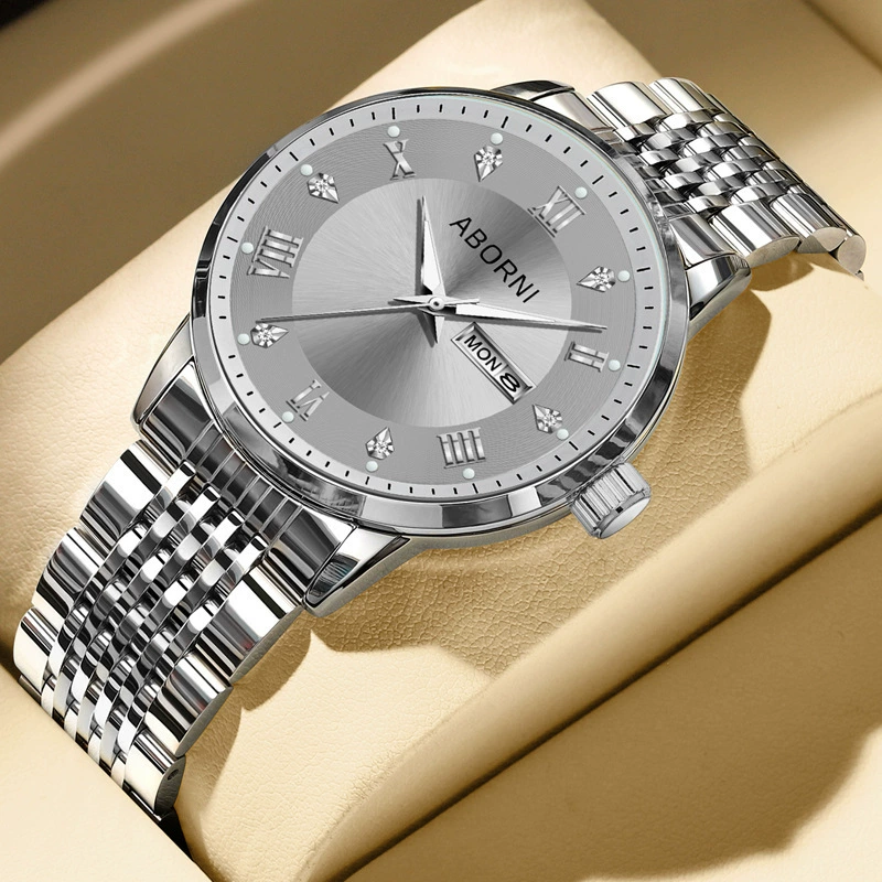 Водонепроницаемые swiss часы, кварцевый календарь, Aliexpress