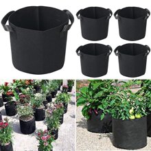 专业生产加厚美植袋 植树袋 土工布 林园种植 定植袋 grow pot