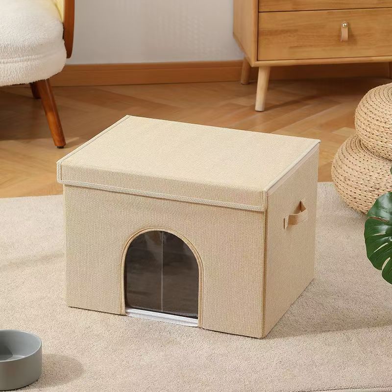 Nido de gato de verano aire acondicionado sala de refrigeración portátil plegable para gatos y perros dormir refrescante para mascotas hielo