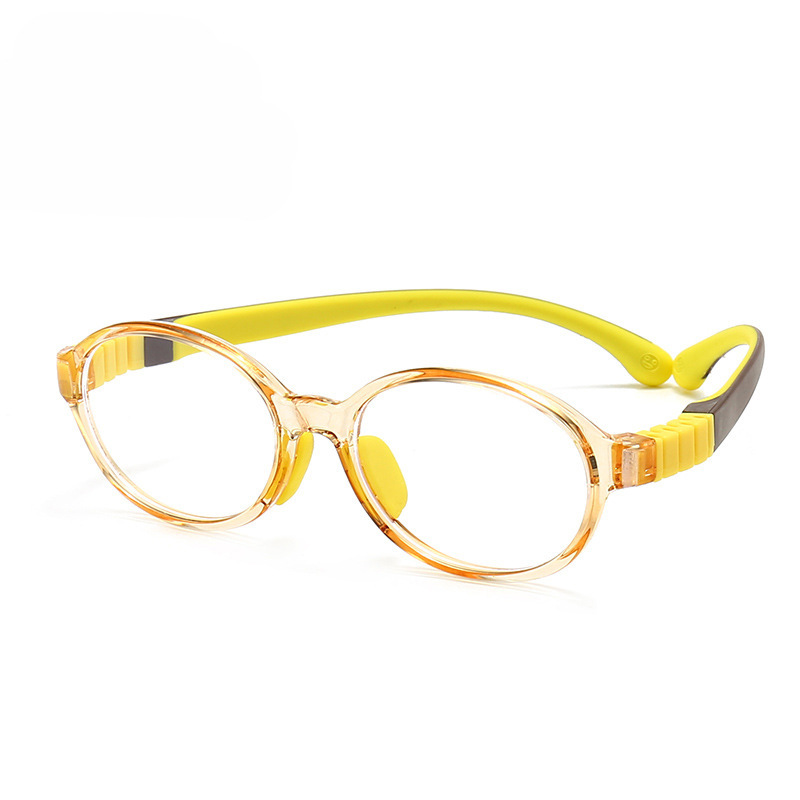 D-21新款兒童防藍光眼鏡小學生韓潮時尚硅膠框架TR配近視鏡4-14歲