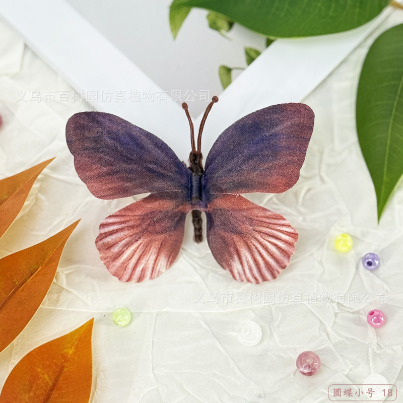 仿真花仿真蝴蝶 3D打印立体蝴蝶DIY高跟鞋鞋花饰品装饰配件氛围感|undefined