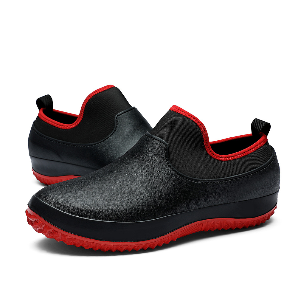 Nuevos zapatos de cocinero de tamaño grande para hombres transfronterizos, zapatos de cocina, zapatos casuales al aire libre, zapatos de hombre al por mayor. image 11