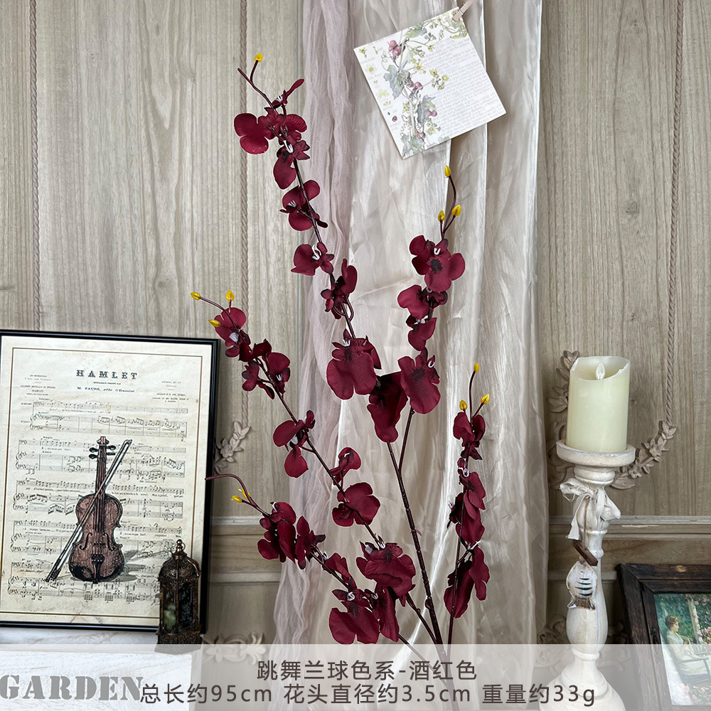 Syj dancing orchid - autumn burgundy