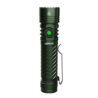Rechargeable, Outdoor Long-Range Powerful – UV fənərlər - green-single-flashlight