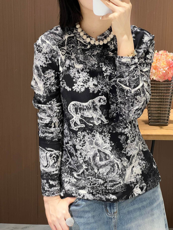 南油批发天丝羊毛印花打底单穿修身弹力上衣衬衫面料天丝羊毛氨纶|undefined