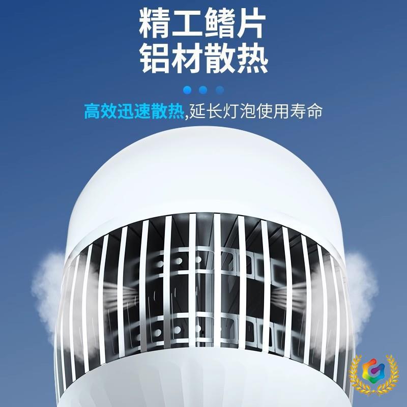 ✅LED灯泡家用e27螺口节能灯超亮室内护眼大功率照明灯工地厂房球