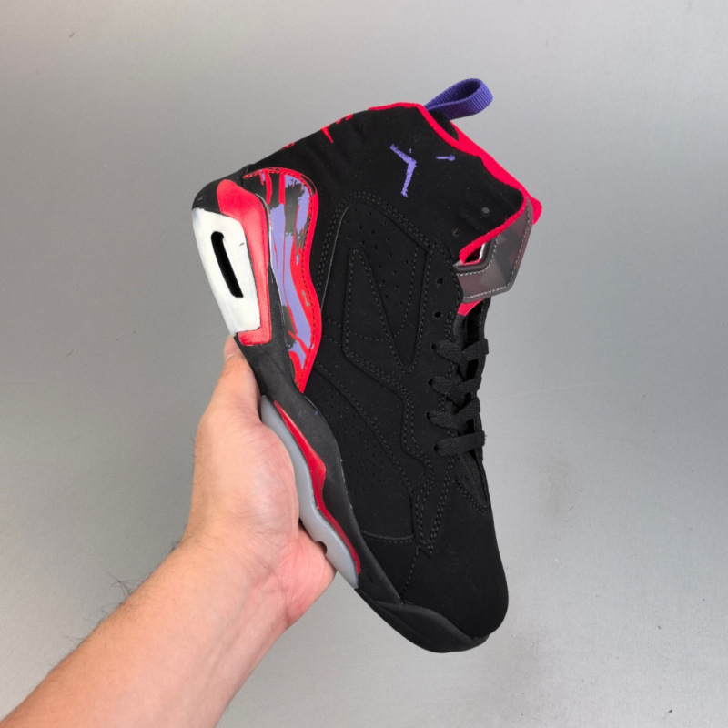 Comercio exterior J puro original Pumpman MVP zapatos de baloncesto para hombres zapatos deportivos casuales para mujeres AJ6 con suela gruesa almohadilla de aire zapatos de moda