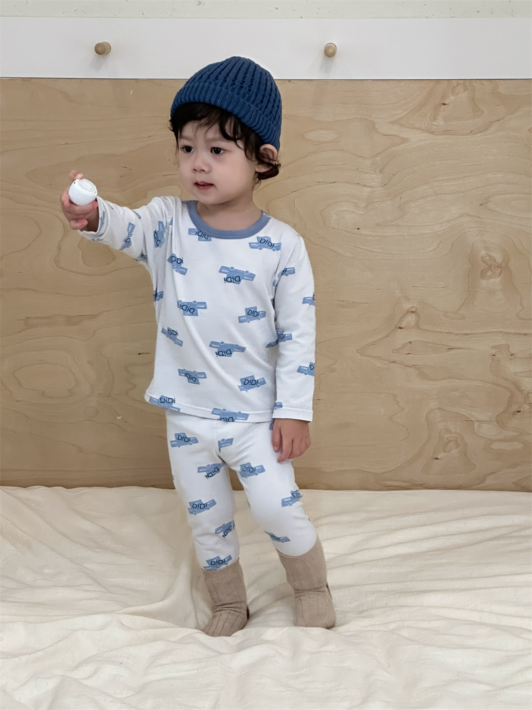 Niños pijamas de otoño set de ropa de bebé set de ropa de otoño ropa de otoño ropa infantil 2025 nuevo