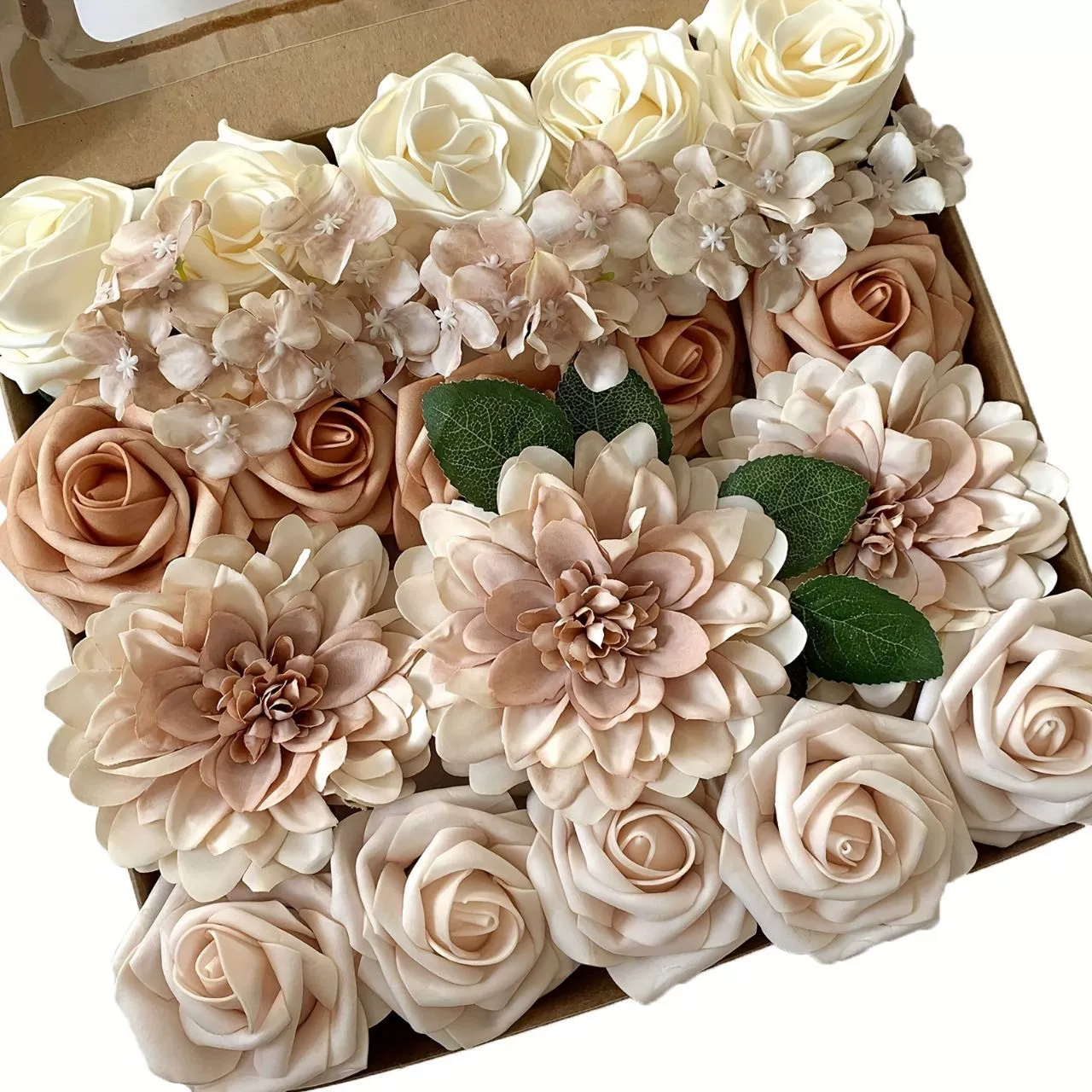 Manufacturer of cross-border simulated roses and fake flower bouquets for DIY wedding bouquets, engagement parties, tabletop decorations and arrangements