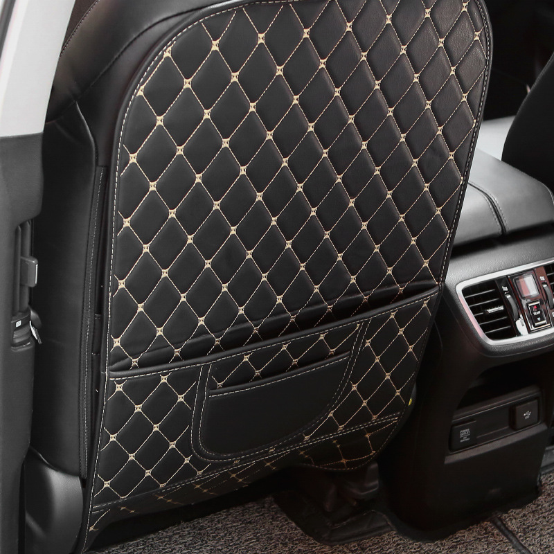 汽车防踢垫座椅椅背保护垫靠背防护垫儿童后座车用车载防磨防脏垫