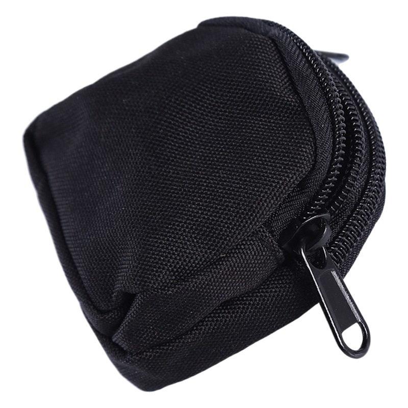 Mini bolso de cintura impermeable deportivo de nailon a la moda, ventilador militar táctico de camuflaje para acampar al aire libre con bolsa colgante todoterreno