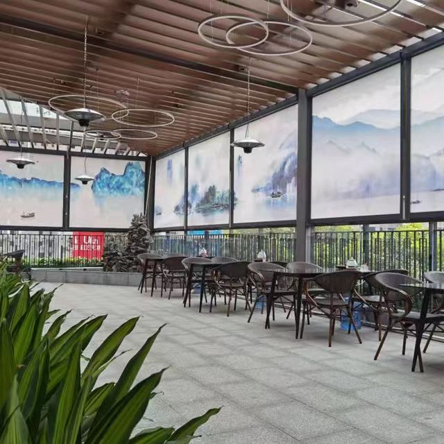 Motorized Windproof Roller Shutter 4