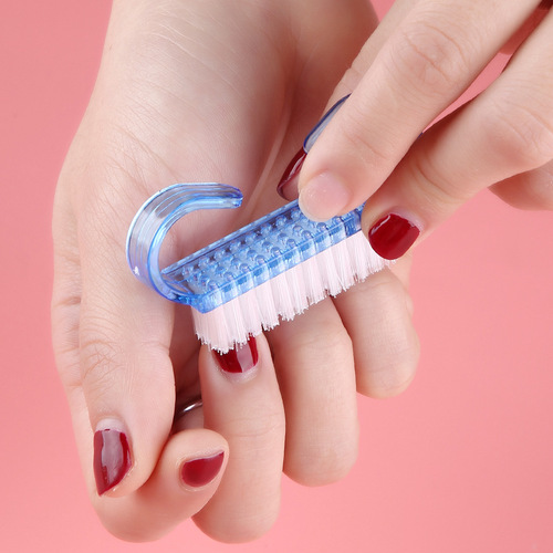 Manicure tools supplies brush nail cleaning dust brush horn brush horn brush dust cleaning nail brush