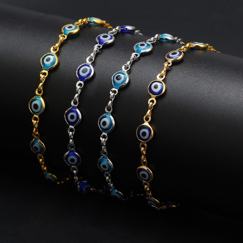 Lucky Evil Eye Red String Bracelet Protection Jewellery Handmade_voghion.com
