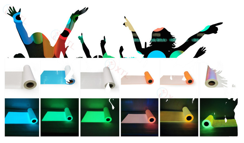 新通亮夜光刻字膜