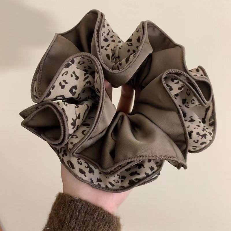 라지서클 9호 - 샌드위치 표범무늬 라이트 커피