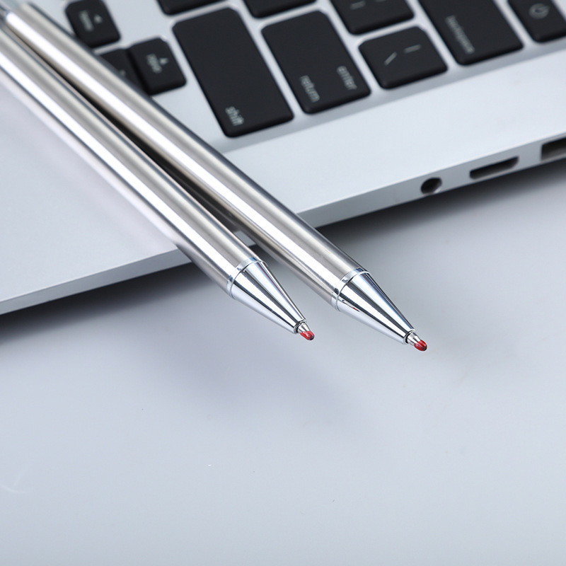 Cross-border metal neutral water pen, stainless steel full steel round ballpoint pen, business advertisement gift pen