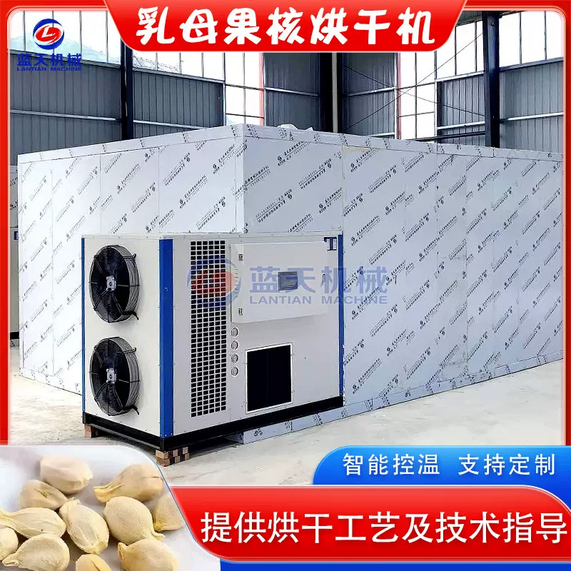 乳母果核烘干机 木莲奶母果核水果核空气能烘干设备 乳母核烘干房