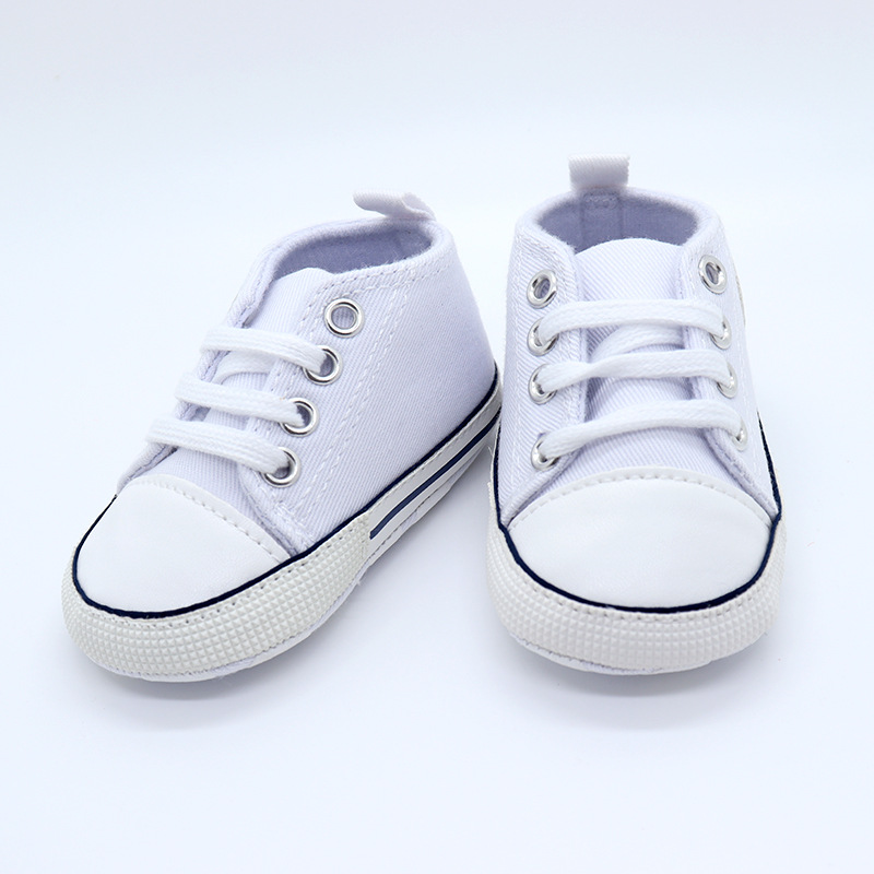 2022 new canvas toddler shoes 03 years old baby shoes infant spring